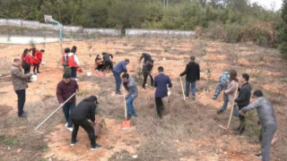 沙县举行“春节回家种棵树”活动启动仪式 用行动为家乡增新绿